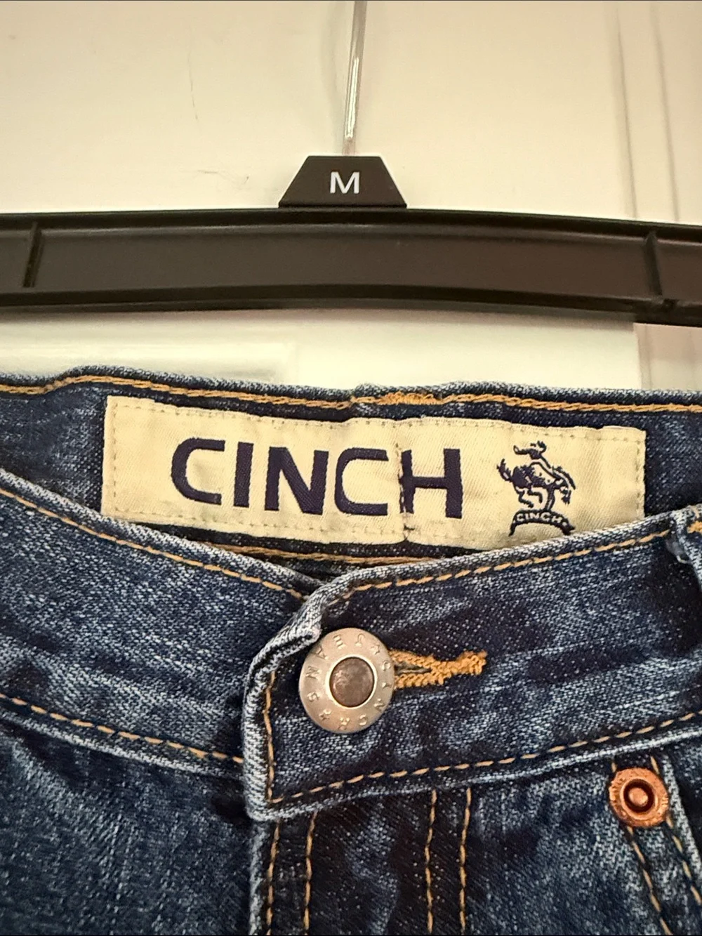 Cinch Boy’s Straight Jeans in Dark Blue Denim